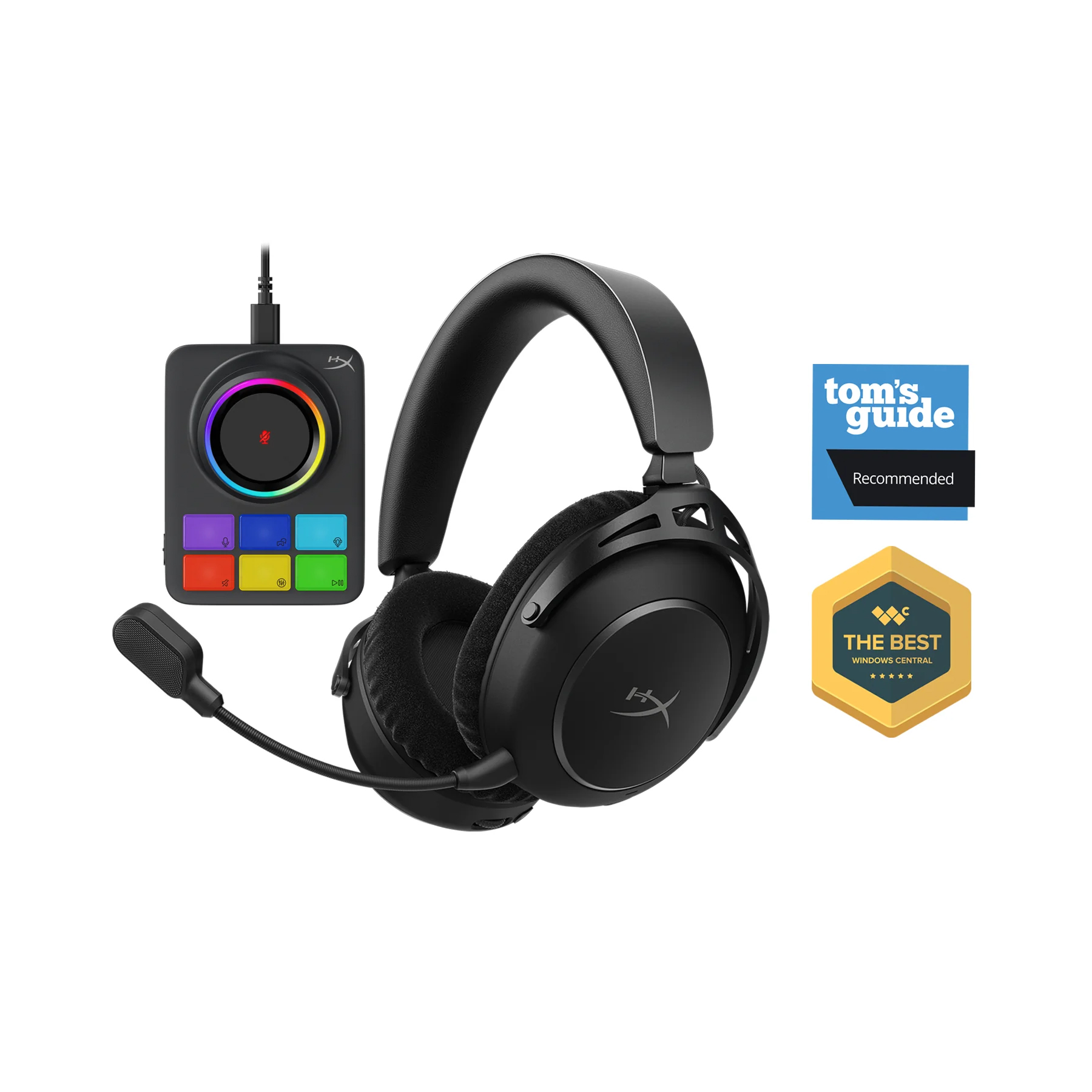 Наушники с микрофоном HyperX Cloud Alpha 2 Black (AJ5C7AA)